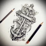 Tattoo Anchor Sketches - 10.12.2023 tattoovalue.net 059
