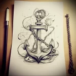 Tattoo Anchor Sketches - 10.12.2023 tattoovalue.net 078