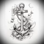 Tattoo Anchor Sketches - 10.12.2023 tattoovalue.net 080