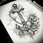 Tattoo Anchor Sketches - 10.12.2023 tattoovalue.net 094