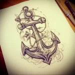 Tattoo Anchor Sketches - 10.12.2023 tattoovalue.net 110