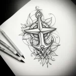 Tattoo Anchor Sketches - 10.12.2023 tattoovalue.net 117