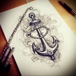 Tattoo Anchor Sketches - 10.12.2023 tattoovalue.net 118