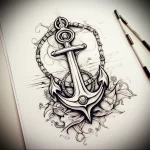 Tattoo Anchor Sketches - 10.12.2023 tattoovalue.net 121