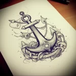 Tattoo Anchor Sketches - 10.12.2023 tattoovalue.net 122