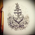 Tattoo Anchor Sketches - 10.12.2023 tattoovalue.net 126