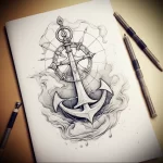 Tattoo Anchor Sketches - 10.12.2023 tattoovalue.net 129
