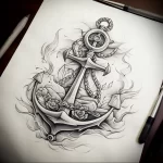 Tattoo Anchor Sketches - 10.12.2023 tattoovalue.net 131