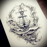 Tattoo Anchor Sketches - 10.12.2023 tattoovalue.net 141