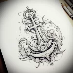 Tattoo Anchor Sketches - 10.12.2023 tattoovalue.net 152