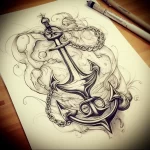 Tattoo Anchor Sketches - 10.12.2023 tattoovalue.net 153