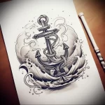 Tattoo Anchor Sketches - 10.12.2023 tattoovalue.net 165