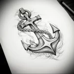Tattoo Anchor Sketches - 10.12.2023 tattoovalue.net 177