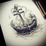 Tattoo Anchor Sketches - 10.12.2023 tattoovalue.net 195