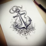 Tattoo Anchor Sketches - 10.12.2023 tattoovalue.net 201