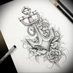 Tattoo Anchor Sketches - 10.12.2023 tattoovalue.net 206