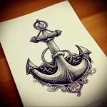 Tattoo Anchor Sketches - 10.12.2023 tattoovalue.net 238