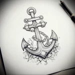 Tattoo Anchor Sketches - 10.12.2023 tattoovalue.net 285