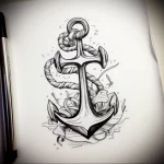 Tattoo Anchor Sketches - 10.12.2023 tattoovalue.net 294