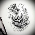 Tattoo Anchor Sketches - 10.12.2023 tattoovalue.net 305