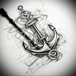 Tattoo Anchor Sketches - 10.12.2023 tattoovalue.net 315