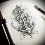 Tattoo Anchor Sketches - 10.12.2023 tattoovalue.net 317