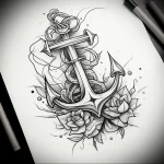 Tattoo Anchor Sketches - 10.12.2023 tattoovalue.net 329