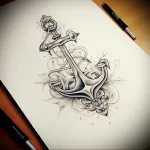 Tattoo Anchor Sketches - 10.12.2023 tattoovalue.net 332