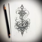 Tattoo Anchor Sketches - 10.12.2023 tattoovalue.net 338
