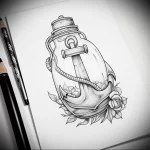 Tattoo Anchor Sketches - 10.12.2023 tattoovalue.net 340