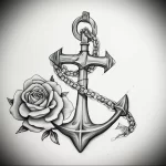 Tattoo Anchor Sketches - 10.12.2023 tattoovalue.net 344