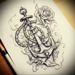 Tattoo Anchor Sketches - 10.12.2023 tattoovalue.net 347