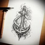 Tattoo Anchor Sketches - 10.12.2023 tattoovalue.net 349