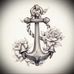 Tattoo Anchor Sketches - 10.12.2023 tattoovalue.net 356