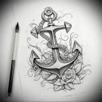 Tattoo Anchor Sketches - 10.12.2023 tattoovalue.net 368