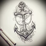 Tattoo Anchor Sketches - 10.12.2023 tattoovalue.net 372