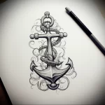 Tattoo Anchor Sketches - 10.12.2023 tattoovalue.net 398