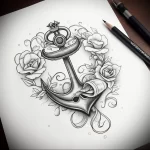 Tattoo Anchor Sketches - 10.12.2023 tattoovalue.net 420