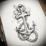 Tattoo Anchor Sketches - 10.12.2023 tattoovalue.net 426