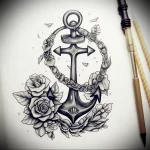 Tattoo Anchor Sketches - 10.12.2023 tattoovalue.net 433