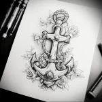 Tattoo Anchor Sketches - 10.12.2023 tattoovalue.net 434
