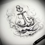 Tattoo Anchor Sketches - 10.12.2023 tattoovalue.net 437