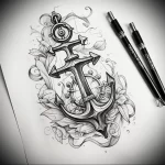 Tattoo Anchor Sketches - 10.12.2023 tattoovalue.net 439