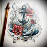 Tattoo Anchor Sketches - 10.12.2023 tattoovalue.net 440