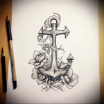 Tattoo Anchor Sketches - 10.12.2023 tattoovalue.net 444