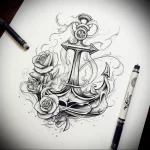 Tattoo Anchor Sketches - 10.12.2023 tattoovalue.net 446