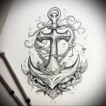 Tattoo Anchor Sketches - 10.12.2023 tattoovalue.net 449