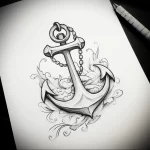 Tattoo Anchor Sketches - 10.12.2023 tattoovalue.net 454