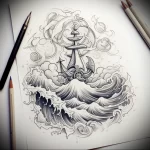 Tattoo Anchor Sketches - 10.12.2023 tattoovalue.net 456