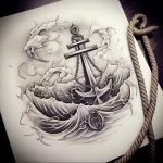 Tattoo Anchor Sketches - 10.12.2023 tattoovalue.net 459